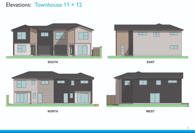 7Townhouse 11 and 12 elevations